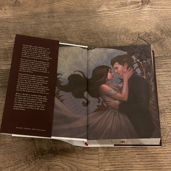 Fairyloot Hardcover Special Edition of Seven Faceless Saints by M.K. Lobb - Picture 3 of 5